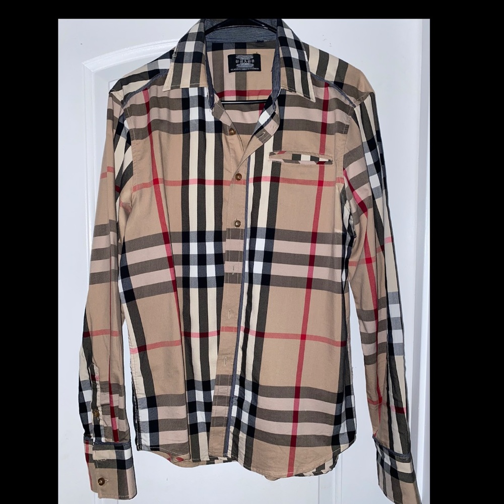 Light brown dress shirt
